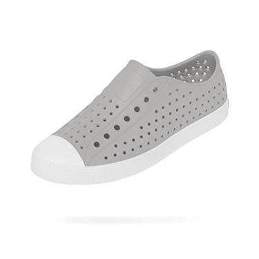 Imagem de Native Shoes, Jefferson, tênis leve para adultos, Pombo cinza/concha branca, 36/38 BR