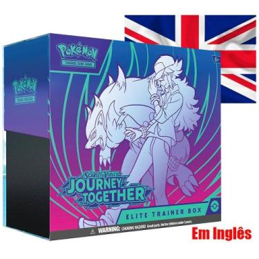 Imagem de Cards Pokémon Journey Together Elite Trainer Box Em Inglês - Pokemon