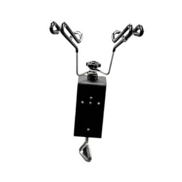 Imagem de UGPLM Suporte para caneta de mesa para aerógrafo, suporte ajustável para caneta, portátil para armazenamento de aerógrafo, organizador e armazenamento