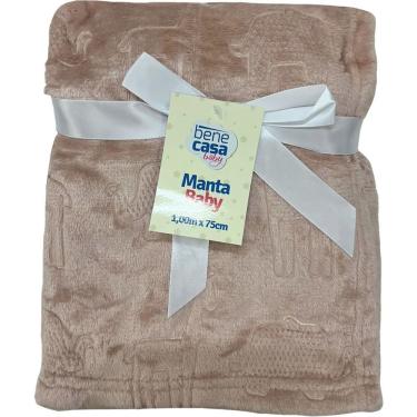 Imagem de Manta Cobertor Bebê 100X75 Flannel Fleece