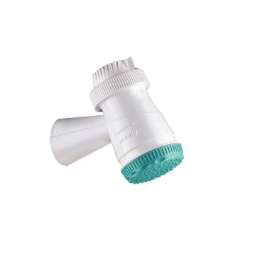 Imagem de Ducha Elétrica Com 3 Temperaturas 5500w Branca E Verde 220v - Tramontina