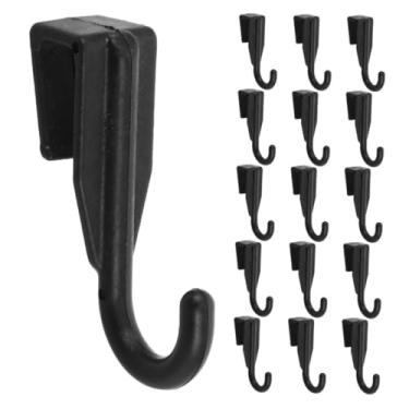 Imagem de Veemoon 16 ganchos de tubo de plástico para rack de forno de microondas ganchos domésticos multiuso para pendurar utensílios e toalhas cozinha e banheiro