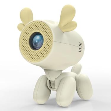 Imagem de RCGCBC Projetor De Teto, Cineglow Joygge Nsl02, Portátil Android 13 Com Wi-Fi 6 E Bluetooth 5.0, Suporte Para Netflix/Youtube/Primevideo, 4K 1080P, Home Theater, Filmes Ao Ar Livre