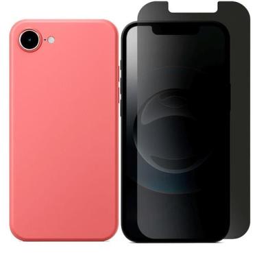 Imagem de Capa Anti Impacto Para iPhone 16e + Pelicula Privacidade - GR Global R