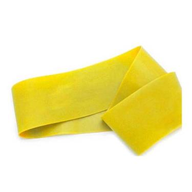 Imagem de Mini Band Faixa Elástica Exercícios Fitness Nível Médio Amarelo - 1 Fi