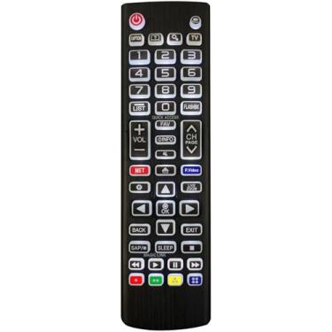 Imagem de Controle remoto retroiluminado de substituição para LG Smart TV, para TVs LG LCD LED HD UHD OLED QNED NanoCell série 4K 8K (todos os botões acendem)