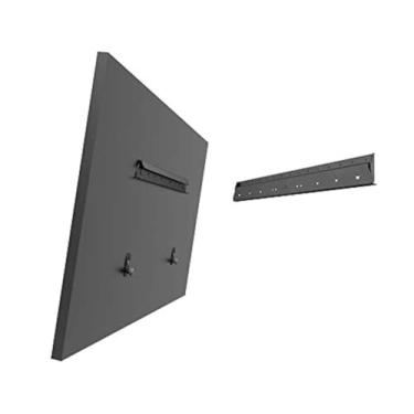 Imagem de Mount Plus MP-NS400 Suporte de parede para TV sem pino inclinado | Instalação rápida sem parafusos sem furadeira | Perfil baixo para TVs de 55.9 cm a 139.7 cm até 31.8 kg | Moldura de aço fixa