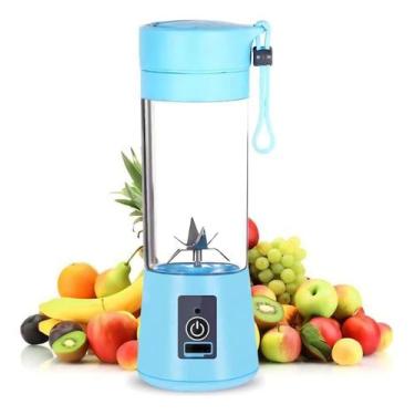 Imagem de Mini Liquidificador Recarregável com Carregamento Via USB - rhos