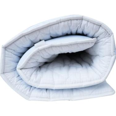 Imagem de Protetor Pillow Top King Espuma Visco Elastica Nasa Macio Master Comfort 6cm