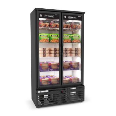 Imagem de Auto Serviço Vanguard Congelados 2 Portas Preto Asvcg2p 220v - Refrimate