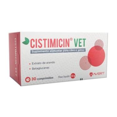 Imagem de Cistimicin Vet Suplemento Alimentar para Cães e Gatos com 30 Comprimid
