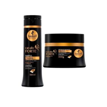 Imagem de Haskell Cavalo Forte Shampoo 300ml Máscara 300 Haskell Cresce Cabelo F