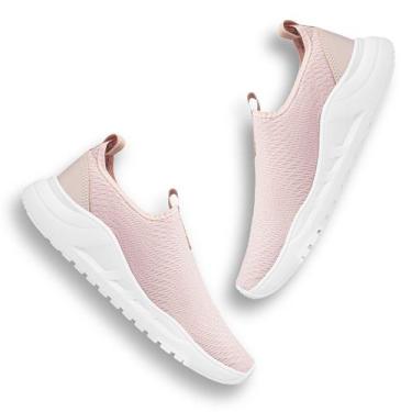 Imagem de Tênis Meia Feminino Calce Fácil Esportivo Sem Cadarço Ultra Conforto -