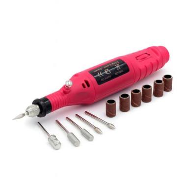Imagem de Lixa Elétrica para Manicure e Pedicure 15W com Kit Completo Bivolt Por