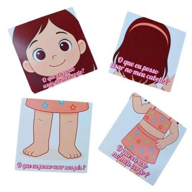 Imagem de Jogo Educativo Cuidar De Mim É Divertido Para Meninas - Coleção Tea & 