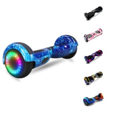 Imagem de Hoverboard Skate Elétrico Com Alça Bluetooth LED Original (BLUE)