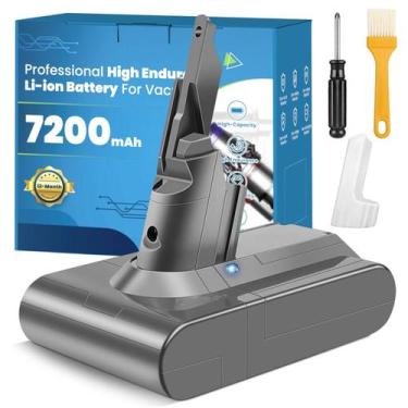 Imagem de Bateria de substituição OHZHAO para aspirador Dyson V7 7200mAh, 25.2V