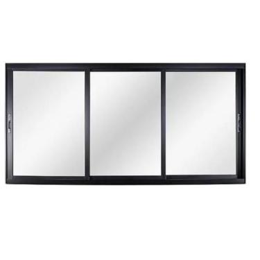 Imagem de Janela 3 Folhas SEM GRADE L25 - Prover Esquadrias, 100x200, Branco