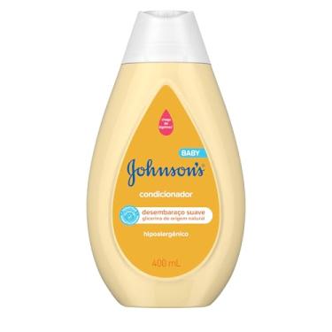 Imagem de Condicionador Infantil Johnson's Baby Regular 400 ml, Amarelo