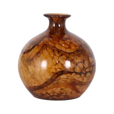 Imagem de VASO DECOR MURANO 21,5X23 CM MESCLA AMBAR