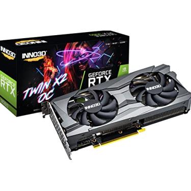 Imagem de Placa de Vídeo INNO3D NVIDIA GeForce RTX 3060 TWIN X2 OC, 8GB, GDDR6, 128-bit