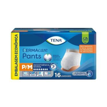 Imagem de Fralda Tena Dermacare Pants Embalagem Econômica, P/M c/16