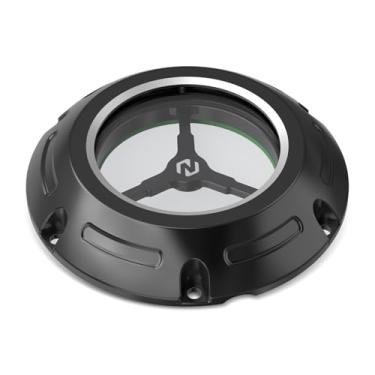 Imagem de NICECNC Capa transparente para caixa de engrenagens de transmissão de embreagem compatível com Harley Sportster 883 Custom XL883C 2004-2009 Substituição de 34992-04 See Fitment, preta