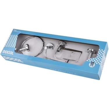 Imagem de Kit De Acessórios Com 5 Peças Hope Cromado Docol 00765306