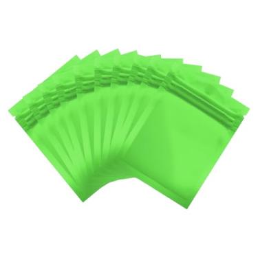 Imagem de PATIKIL Sacos de embalagem resseláveis para pequenas empresas, 100 peças 2 x 7,6 cm, sacos foscos à prova de cheiro, folha selável de alumínio, bolsa plana com zíper para armazenamento de alimentos