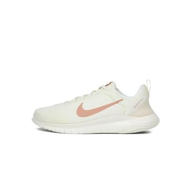 Imagem de Nike Tênis de corrida feminino Flex Experience Run 12 Road, Pérola macia/ouro rosa/branco pérola, 7 X-Wide