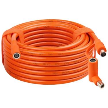 Imagem de XRDS -RF Cabo de alimentação de painel solar 14AWG CC 25 pés, 14AWG 8 mm DC cabo de extensão (DC7909 a DC8020), cabo de alimentação de painel solar DC7909 para geradores solares, estações de energia e