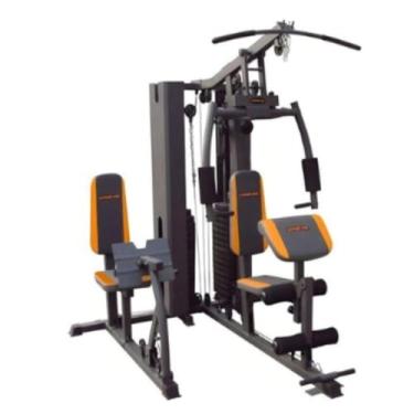 Imagem de Estação de Musculação Dupla com 2 Torres de 132kg – Estrutura Reforçada, Multifunção, Para 2 Pessoas, Até 150kg