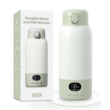 Imagem de Aquecedor de mamadeiras portátil Lxlu Green5 500mL de aquecimento rápido