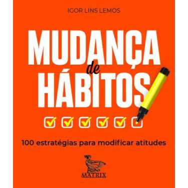 Imagem de Livro - Mudança de hábitos