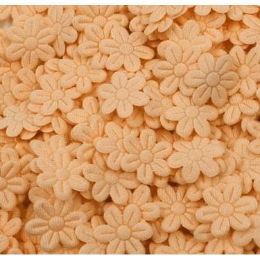 Imagem de Flor prensada  20mm (35un) - IMPORTAÇÃO, LARANJA CLARO