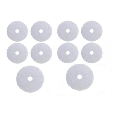 Imagem de 10 peças de filtro de escape universal secador de pano portátil filtro de fiapos filtro de entrada de ar filtros de papel para secador de chef, peças de reposição de secador, peças de secadora e