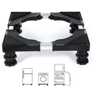 Imagem de Suporte de base móvel Nefish Mini Geladeira Universal Preto