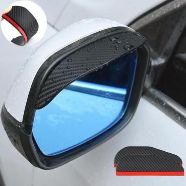 Imagem de Visor De Chuva Para Espelho Retrovisor Seat Leon Ibiza Altea Xl 2PCS A
