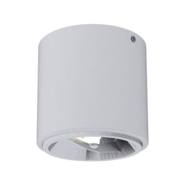 Imagem de Spot De Sobrepor Cannon Ar111 Redondo Taschibra Branco