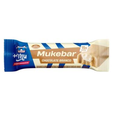 Imagem de Barra de Proteína Mais Mu Mukebar Chocolate Branco com 15g de Proteína