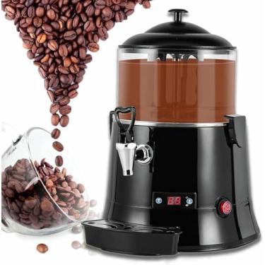 Imagem de Dispensador De Chocolate Quente, Máquina Comercial De Candidato A Chocolate Quente Elétrico Para Aquecer Suco De Leite Com Chocolate, Máquina De Fusão De Chocolate