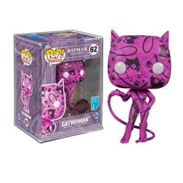 Imagem de Funko Boneco de vinil da Mulher-Gato da DC Comics Pop! Série Artista, 9 cm