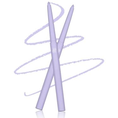Imagem de Wavuketu Delineador roxo à prova d'água roxo claro lápis delineador de gel retrátil roxo de longa duração à prova de manchas hipoalergênico (nº 08)