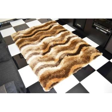 Imagem de Passadeira Life Atlantis Shaggy 50mm Duna 066x230 cm