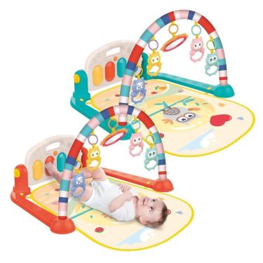 Imagem de Tapete Ginásio De Atividades Bebê Piano Lumi Vd Maxi Baby