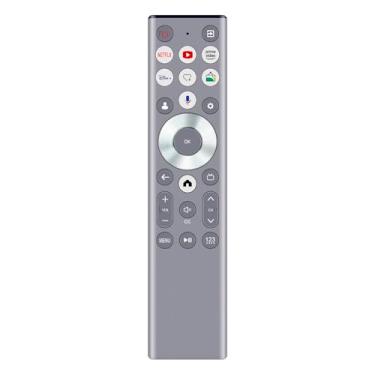 Imagem de Substituição do controle remoto de voz ERF6G80H para Hisense Class QLED 4K S7N Canvas TV HDR Smart TV 55S7N