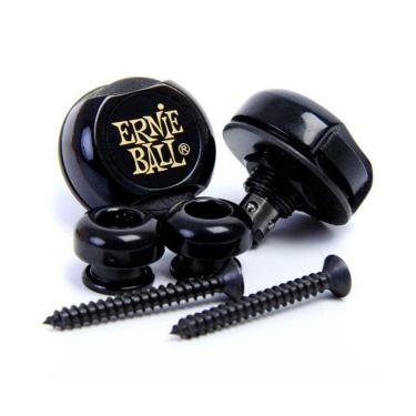 Imagem de Strap Lock Trava Para Correias Ernie Ball 4601 Preto Par