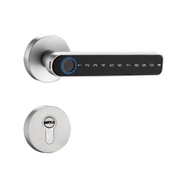 Imagem de Fechadura Digital Biometria FBE03SV Prata