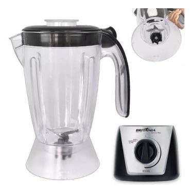 Imagem de Copo Liquidificador Compatível Com Britânia Eletronic Filter Cristal -