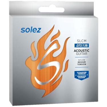 Imagem de Jogo de Cordas Para Violão Nylon Solez Tensão Média ou Pesada - SLCH/SLCM (SLCM)